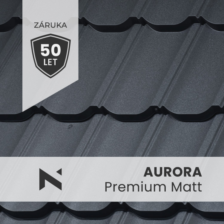 Střešní krytina AURORA Premium Matt