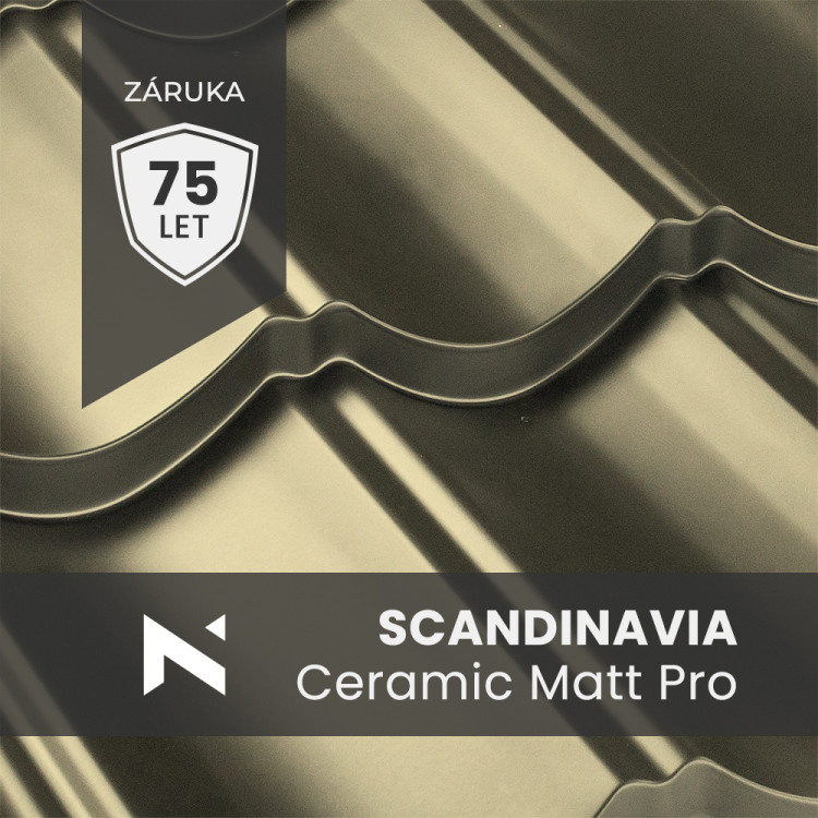 Střešní krytina SCANDINAVIA Ceramic Matt Pro BT 350