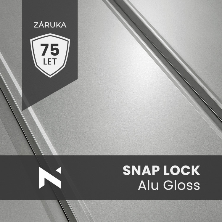 Dachówka SNAP LOCK Alu Gloss