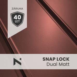 Střešní krytina SNAP LOCK AM Dual Matt