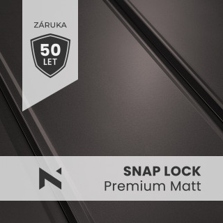 SNAP LOCK prémium matt tetőcserép