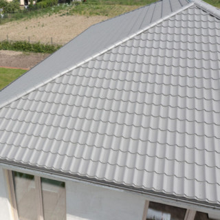 Bratex PLATINO Pural Matt BT 350 sheet metal roofing - Durability and Elegance | Shop Online