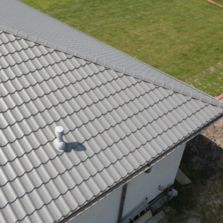 Bratex PLATINO Pural Matt BT 350 sheet metal roofing - Durability and Elegance | Shop Online