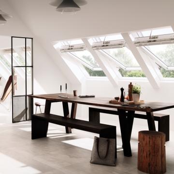 Velux Integra GGU 006821 okno dachowe sterowane zdalnie – inteligentne sterowanie i komfort