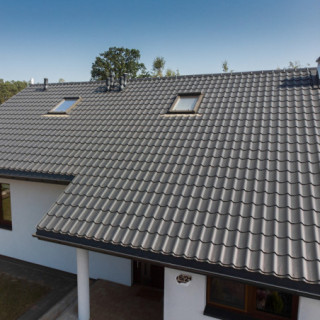 Bratex PLATINO Alu Gloss Tile - Durable and Elegant Roof | Best Price Online