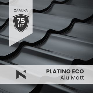 Bratex PLATINO ECO Alu Matt Sheet Metal - Durability and Style for Your Roof