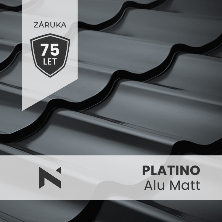 Bratex PLATINO Alu Matt sheet metal roofing | High Quality, Durability and Style - Buy Now!