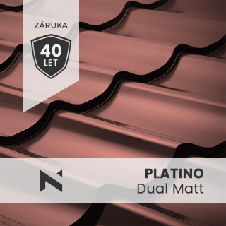 PLATINO AM kettős matt tetőcserepek