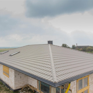 Dachziegel ALLANO 400 Ceramic Matt BT 350 0,6mm