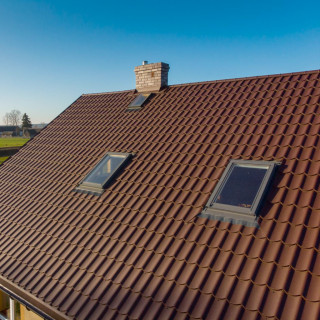 VELLO Ceramic Matt BT 350 0.6 mm roof tile