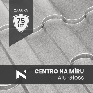 Tetőfedés CENTRO testreszabott Alu Gloss