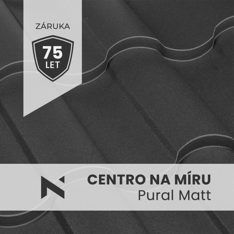 Tetőfedő CENTRO testreszabott Pural Matt BT 350