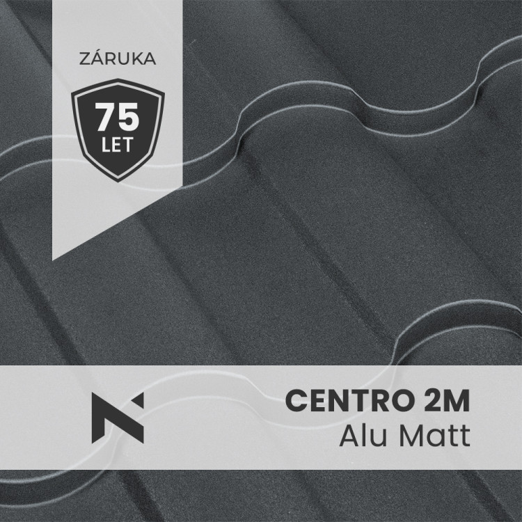 CENTRO 2M Alu Matt Roofing