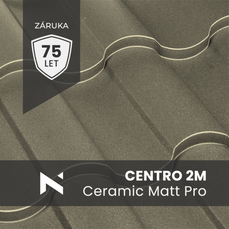 CENTRO 2M kerámia matt Pro BT 350 tetőfedő