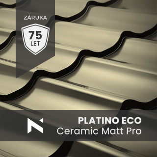 Střešní krytina PLATINO ECO Ceramic Matt Pro BT 350