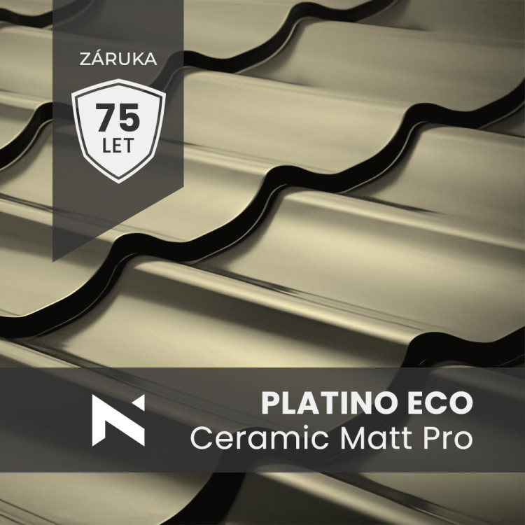 Dacheindeckung PLATINO ECO Ceramic Matt Pro BT 350