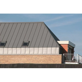 Standing Seam - grooved roofing system, folding roofing