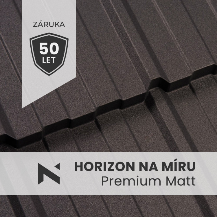Střešní krytina HORIZON na míru Premium Matt