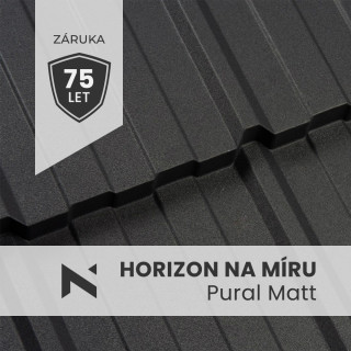 HORIZON egyedi tetőfedő Pural Matt BT 350