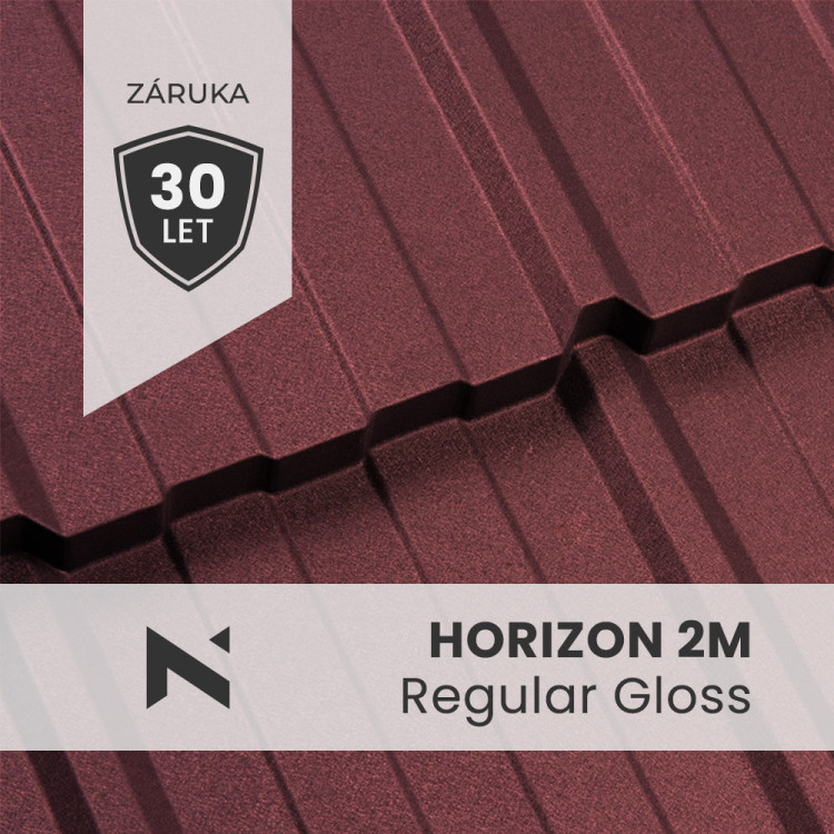 Dachówka HORIZON 2M Regular Gloss 0,5 mm Dachówka HORIZON 2M Regular Gloss 0,5 mm