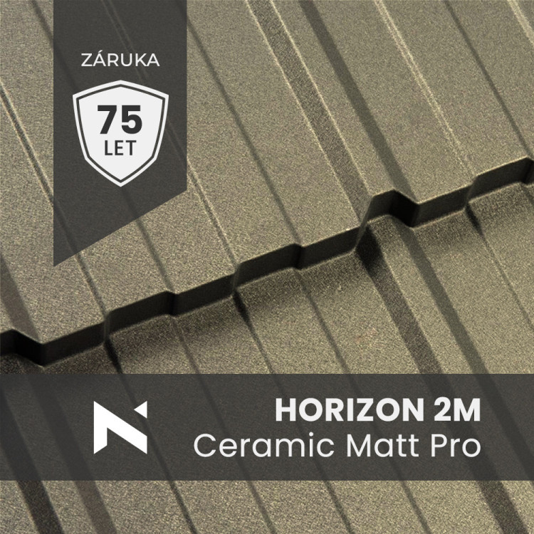 HORIZON 2M Ceramic Matt Pro BT 350 roof covering