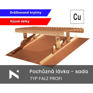 Copper Chimney Sweep Bench - Standing Seam Coverings | High Quality and Durability