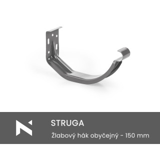 STRUGA front gutter hook ordinary - 150 mm