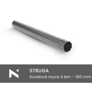 STRUGA Vízelvezető cső 4 bm - 100 mm