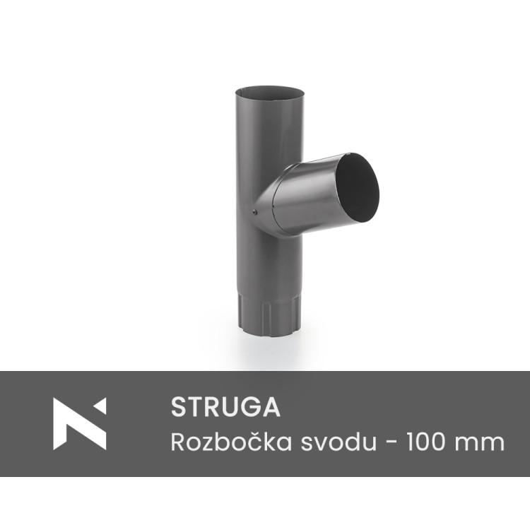 STRUGA Vorlaufender Abzweig - 100 mm