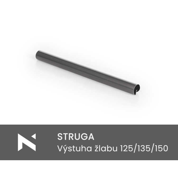 STRUGA Výztuha žlabu L200mm - 125/135/150