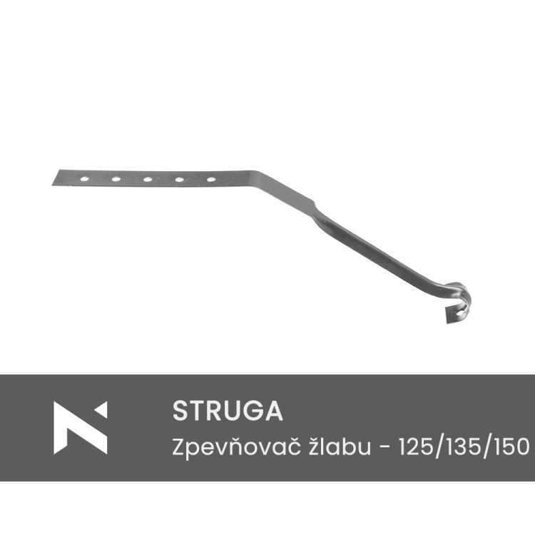 STRUGA Výztuha žlabu - 125/135/150