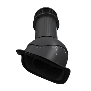 Větrací komínek K94 PERFEKTA typ F Ø125 mm s odvodem kondenzátu