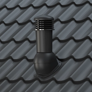 Větrací komínek K94 PERFEKTA typ U Ø125 mm s odvodem kondenzátu