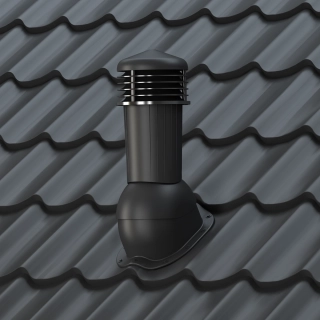 Větrací komínek K94 PERFEKTA typ D Ø125 mm s odvodem kondezátu