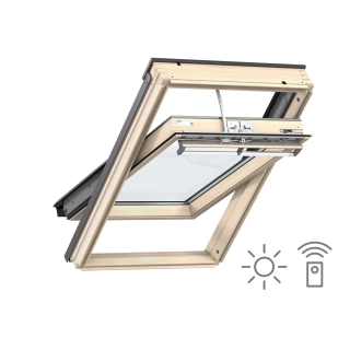 Dálkově ovládané střešní okno Velux Solar GGL 306630