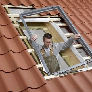 Isolierte Eindeckrahmen VELUX EDW 2000 S00W01