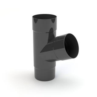 PVC Drain Pipe T-piece 67.5° 110/110 - Durable and Reliable Drainage System Components