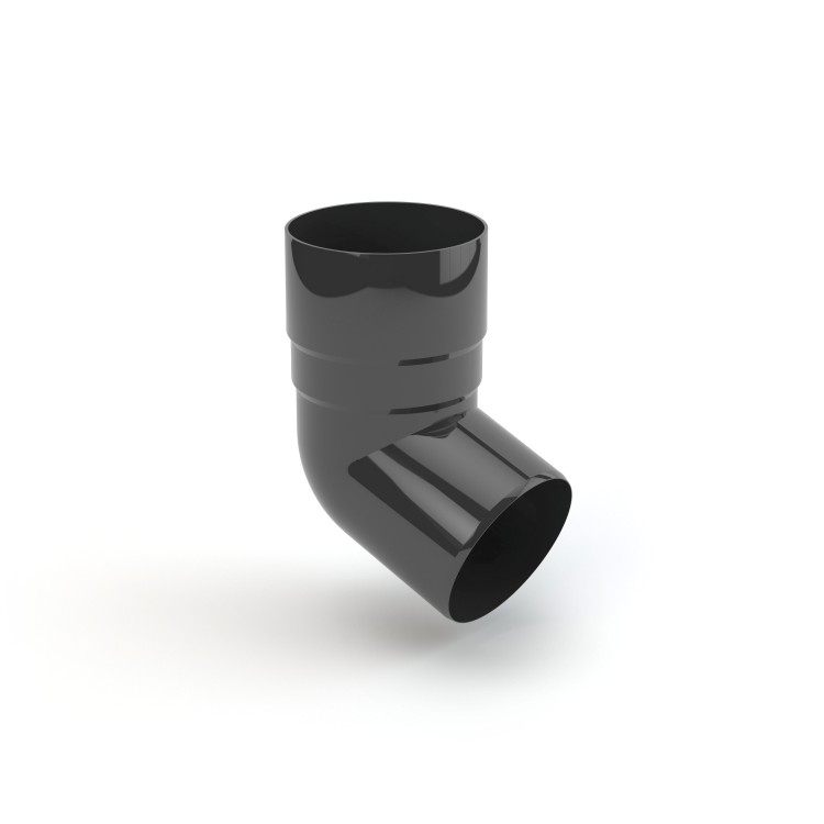 Kolano wylewowe 67,5° PVC 90 mm