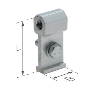 Aluminum Drain Pipe Bracket - Durable and Aesthetic Mounting.