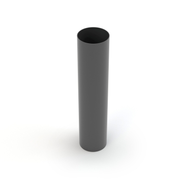Rura spustowa PVC 90 mm, długość 2 m