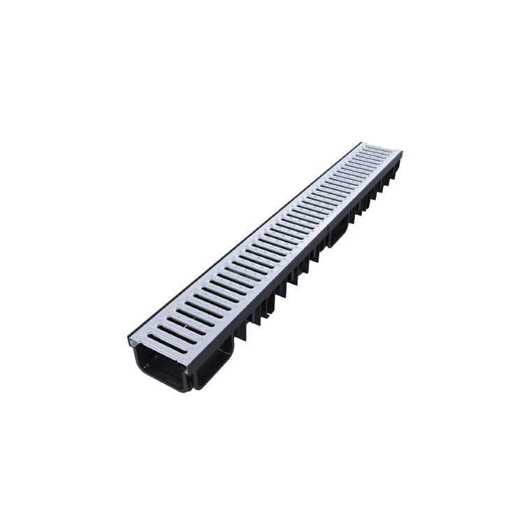 Linear drainage 130/50 - galvanized grate