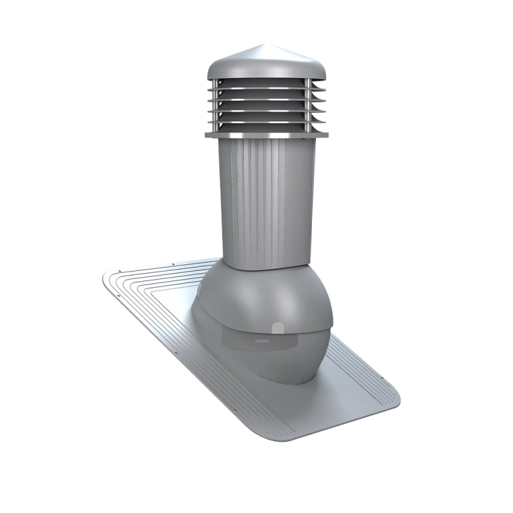 Ventilační komínek K80 Ø125 s odvodem kondezátu