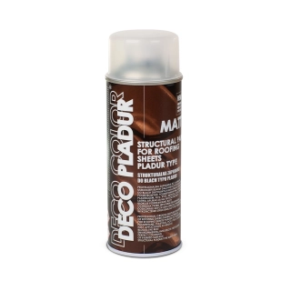 Opravná barva spray, strukturální lak na plechové střešní krytiny - MAT