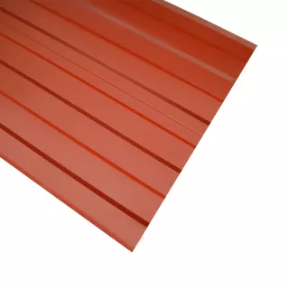 Střešní hliníkové úžlabí podélně profilované 2000/500