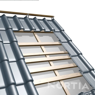 Vzpěra pochůzné lávky typ DB/DC pálené, betonové tašky