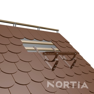 Vzpěra pochůzné lávky typ S bobrovka