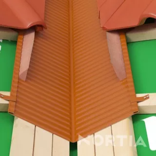 Střešní hliníkové úžlabí příčně profilované 2000/500