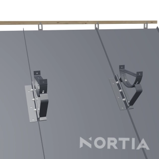 Strešná lávka na plechovú krytinu clip panel | Nortia