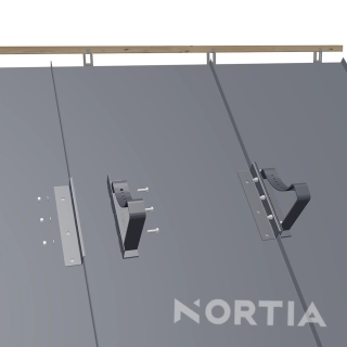 Strešná lávka na plechovú krytinu clip panel | Nortia