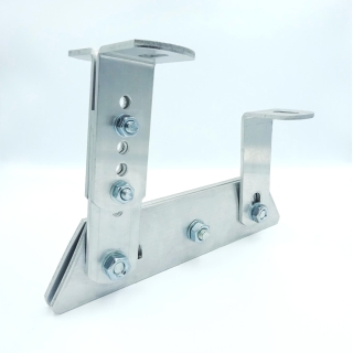 Chimney Sweep Bench Bracket for seamed roofs (20°-50°) TYPE A - Safe and Solid Fixing | Nortia